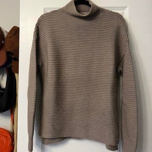 Athleta Camel Turtleneck Sweater, Size Small